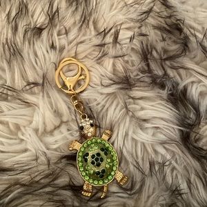 Turtle keychain or charm for purse